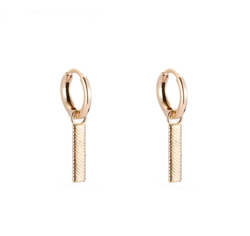 Truth Gold plated earrings