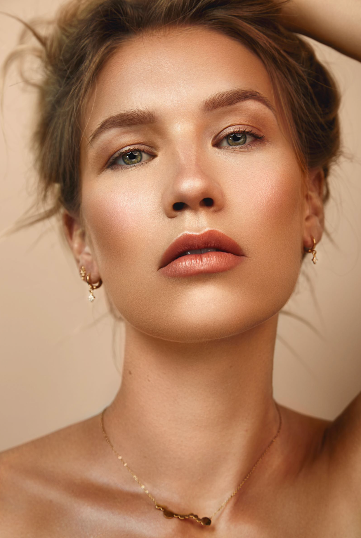 Tiny Flower Plated Earring Color Edition